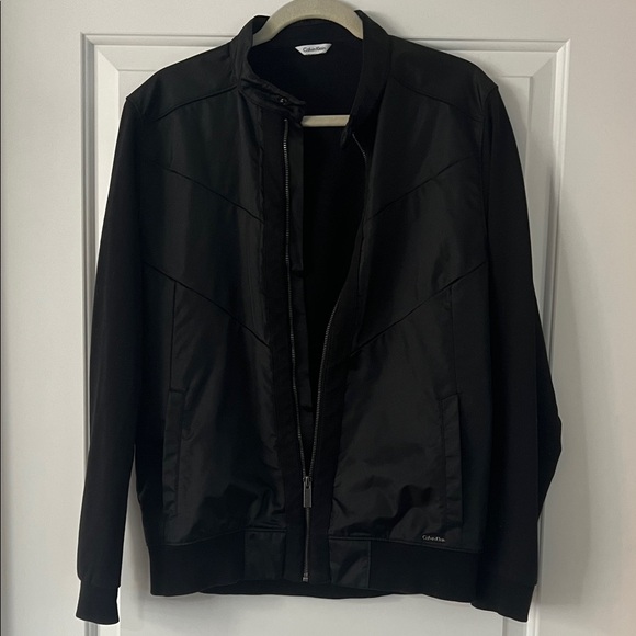 Calvin Klein ladies Sleek Black jacket - Picture 1 of 7